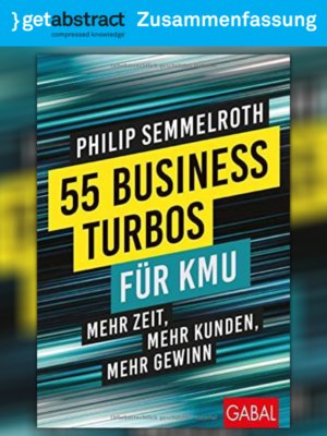 cover image of 55 Business-Turbos für KMU (Zusammenfassung)